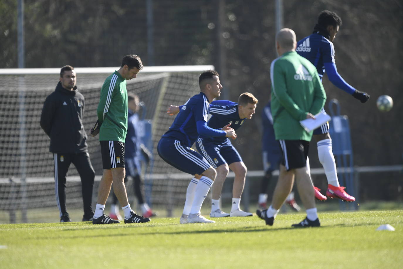 Fotos: Entrenamiento del Real Oviedo (19-2-20)