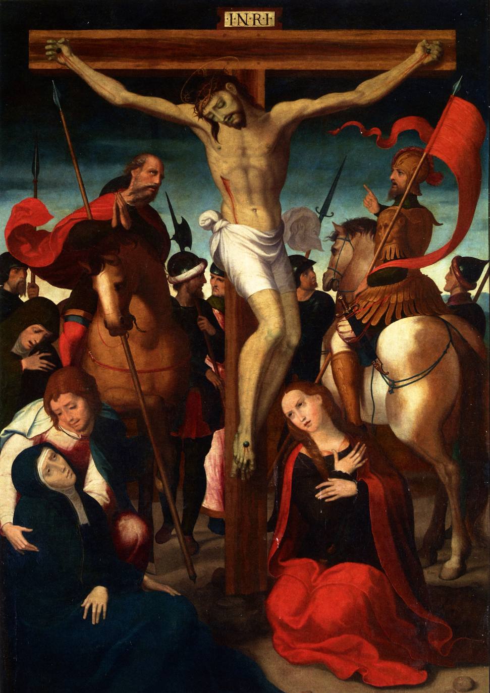 'La Crucifixión'; de Correa de Vivar, 1555