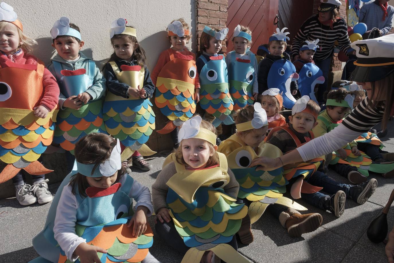 Algunos como los centros de infantil de San Eutiquio, El Bibio, Gloria Fuertes o Jovellanos hicieron que los más pequeños disfrutaran de una jornada especial