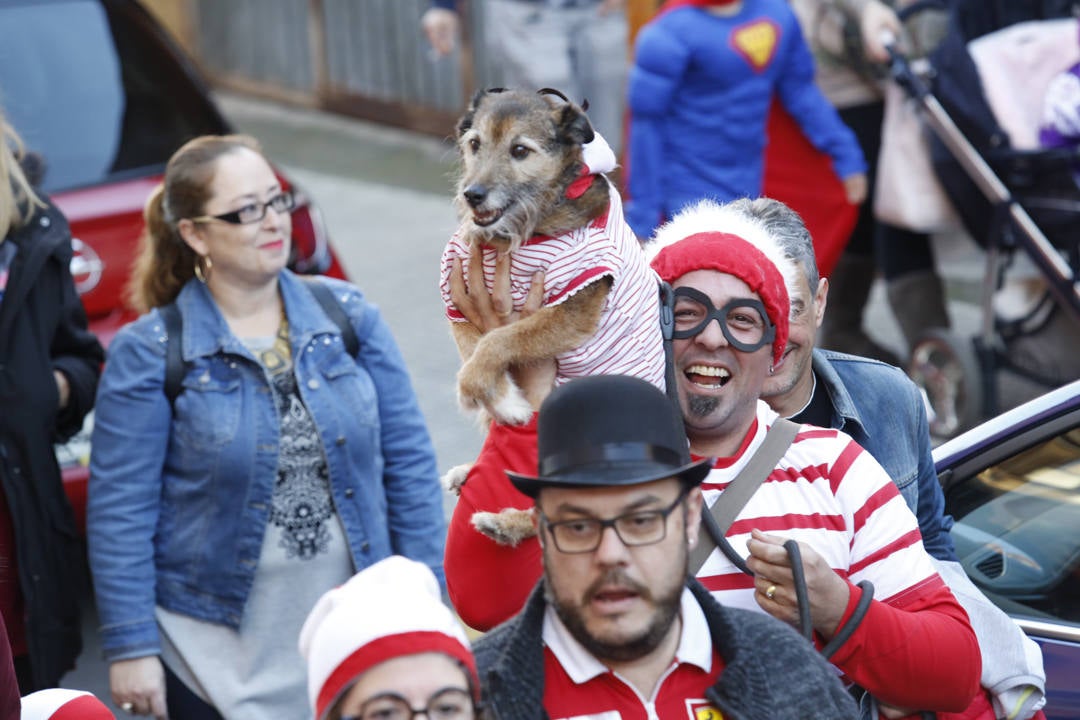 Fotos: Antroxu en la zona oeste de Gijón