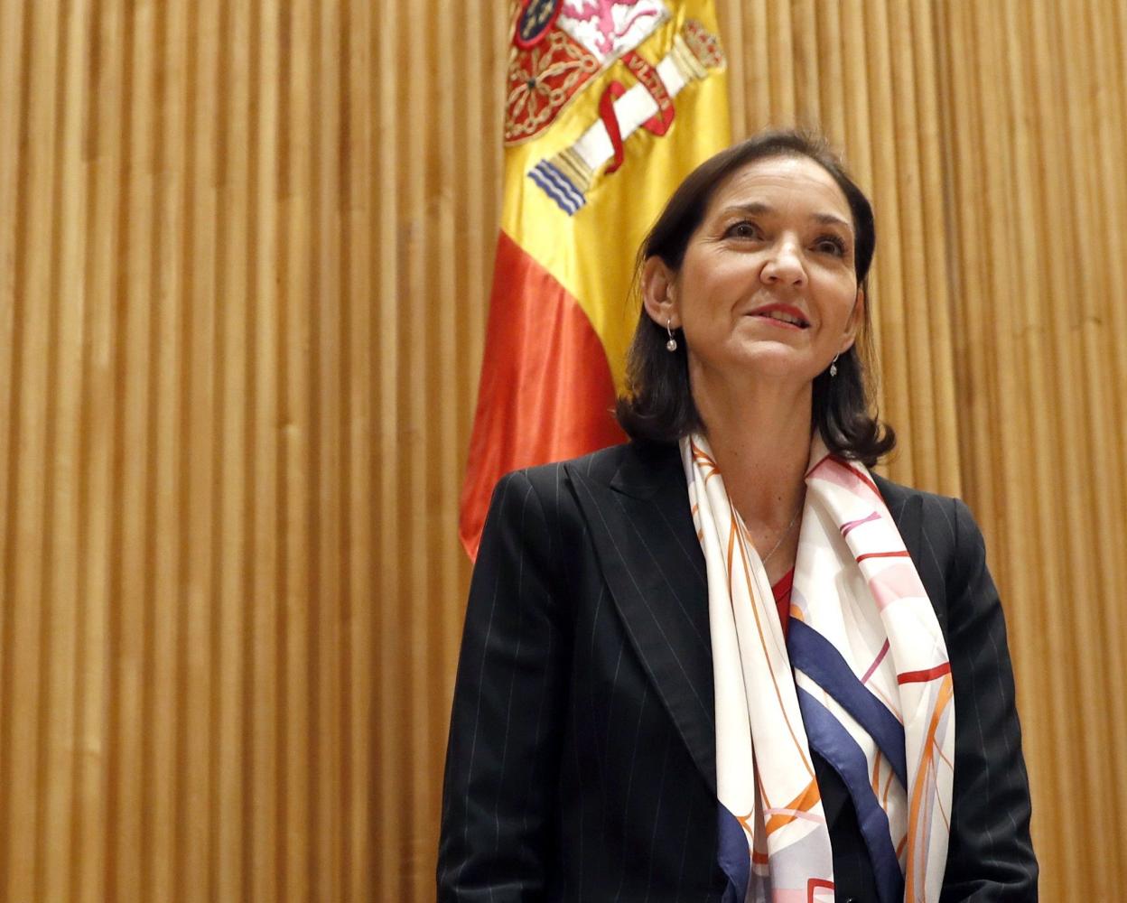La ministra de Industria, Reyes Maroto. 