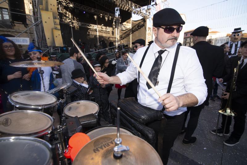 Fotos: Escolinos antroxaos a buen ritmo