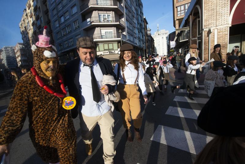 Fotos: Escolinos antroxaos a buen ritmo