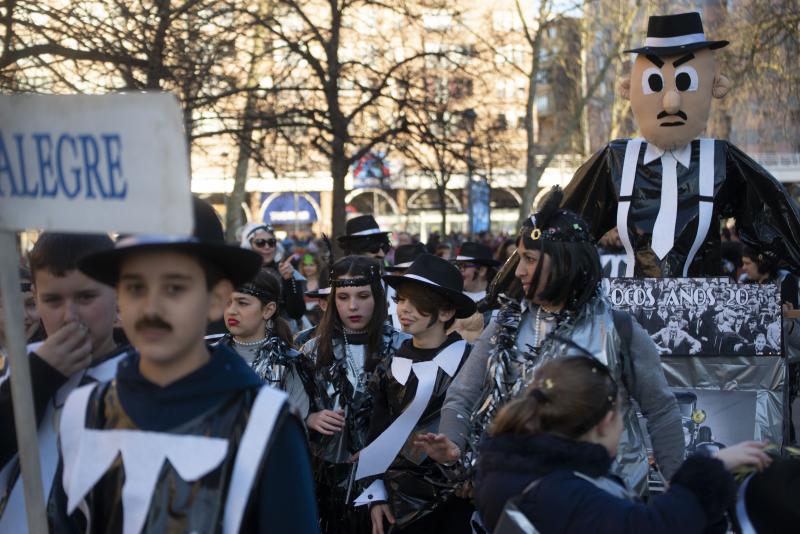 Fotos: Escolinos antroxaos a buen ritmo