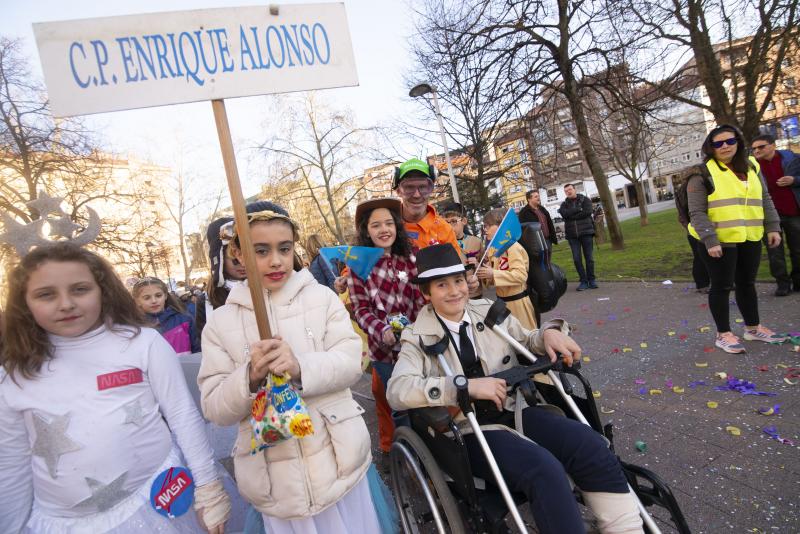 Fotos: Escolinos antroxaos a buen ritmo