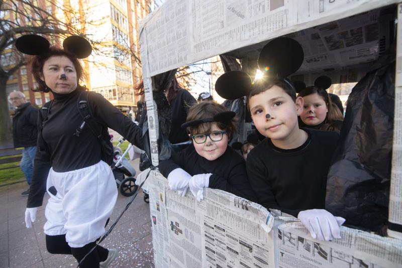Fotos: Escolinos antroxaos a buen ritmo