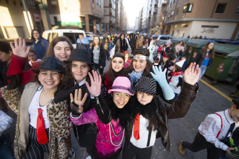 Fotos: Escolinos antroxaos a buen ritmo