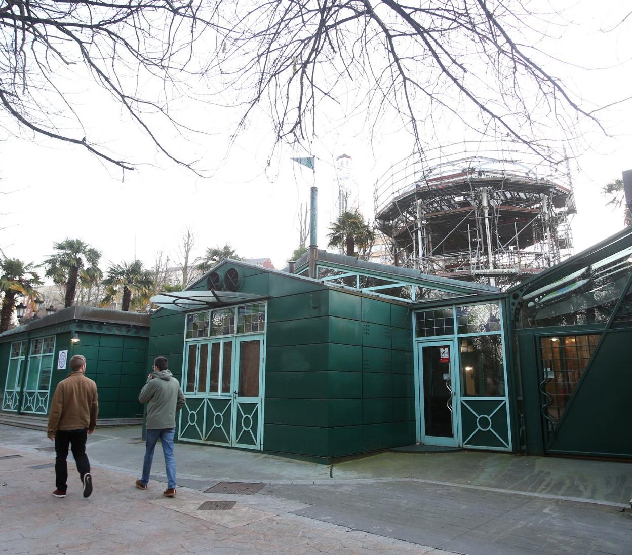 El edificio del Pavo Real en el Campo de San Francisco. 