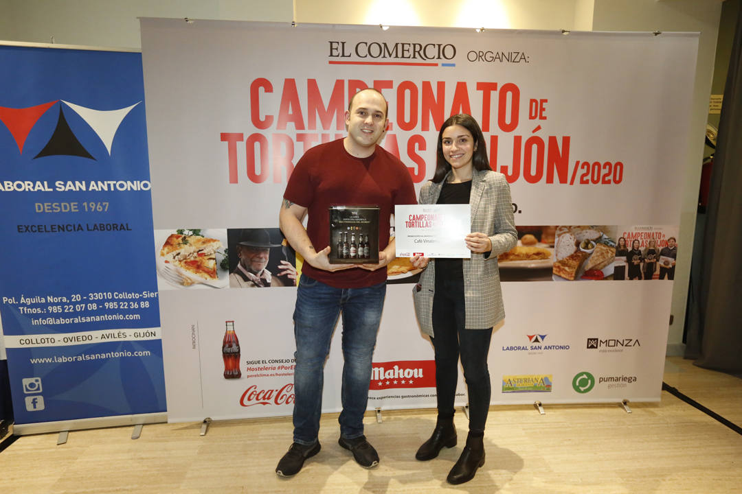 El Campeonato de Tortillas de Gijón 2020 ya tiene ganador: la Cafetería Restaurante Europa