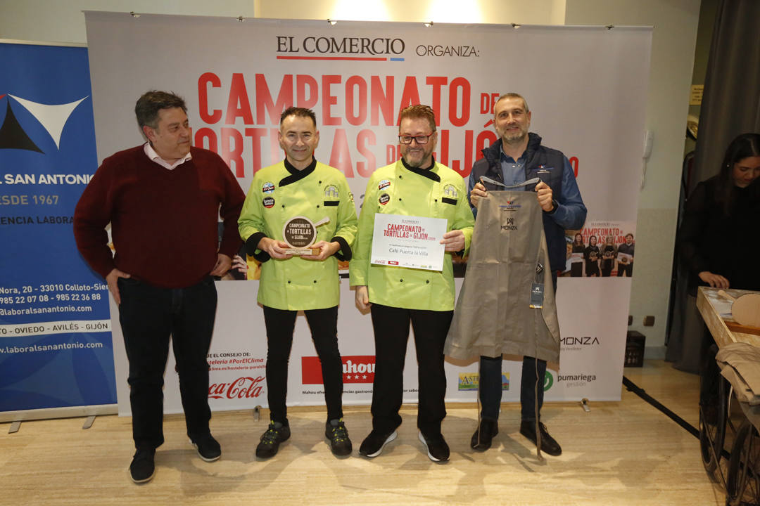 El Campeonato de Tortillas de Gijón 2020 ya tiene ganador: la Cafetería Restaurante Europa