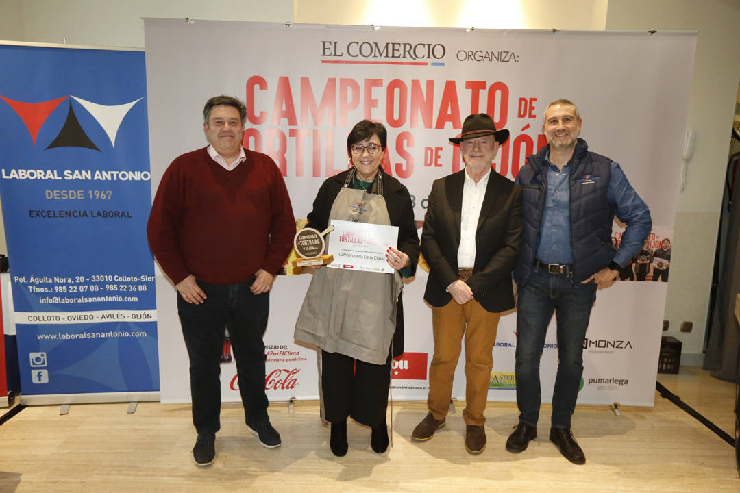 El Campeonato de Tortillas de Gijón 2020 ya tiene ganador: la Cafetería Restaurante Europa