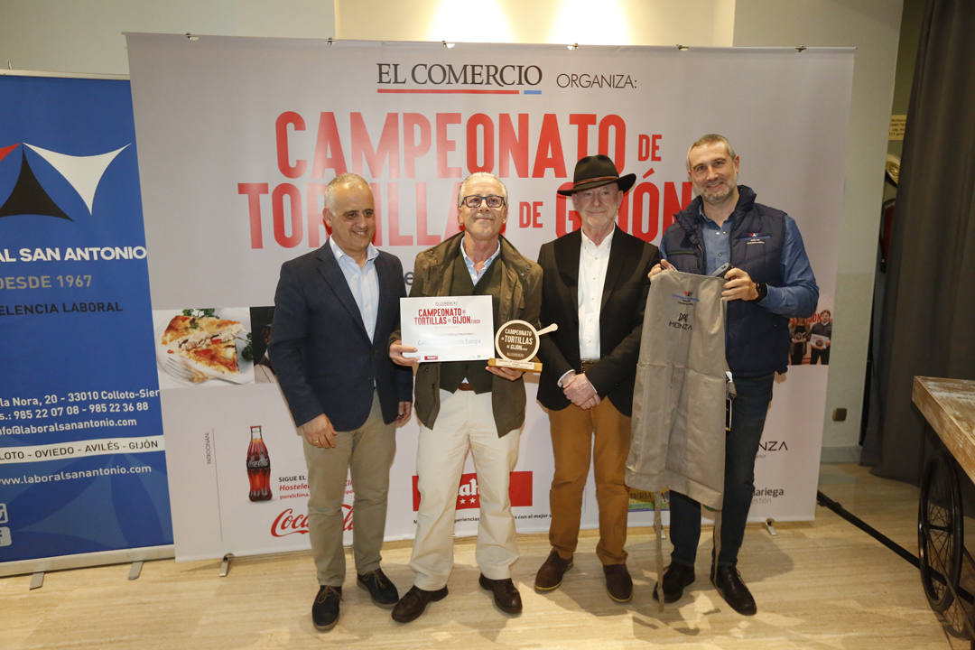 El Campeonato de Tortillas de Gijón 2020 ya tiene ganador: la Cafetería Restaurante Europa