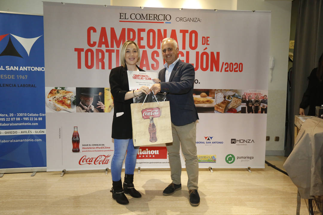 El Campeonato de Tortillas de Gijón 2020 ya tiene ganador: la Cafetería Restaurante Europa