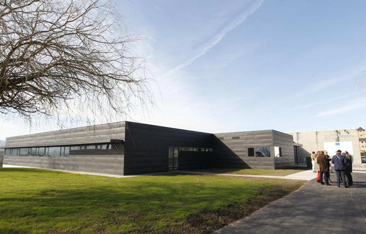 La incubadora de alta tecnología, el día de su inauguración en febrero de 2019. 