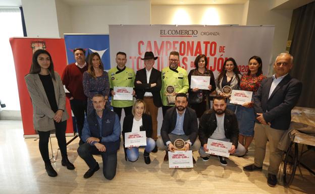 Premiados en el Campeonato de Tortillas de EL COMERCIO. 