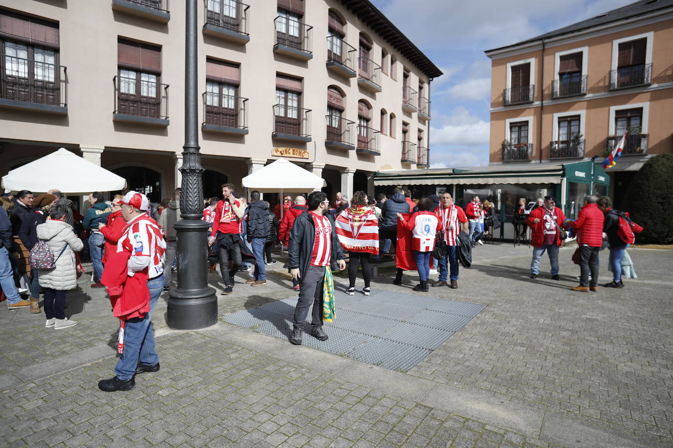 Se esperan unos 2.000 seguidores en las gradas de El Toralín para el importantísimo encuentro de esta tarde del Sporting