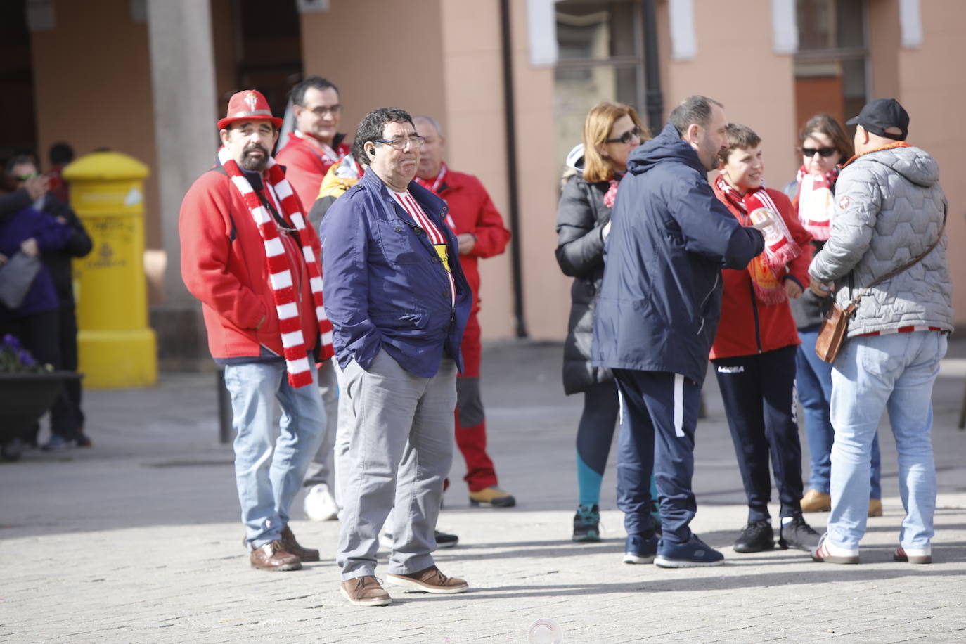 Se esperan unos 2.000 seguidores en las gradas de El Toralín para el importantísimo encuentro de esta tarde del Sporting