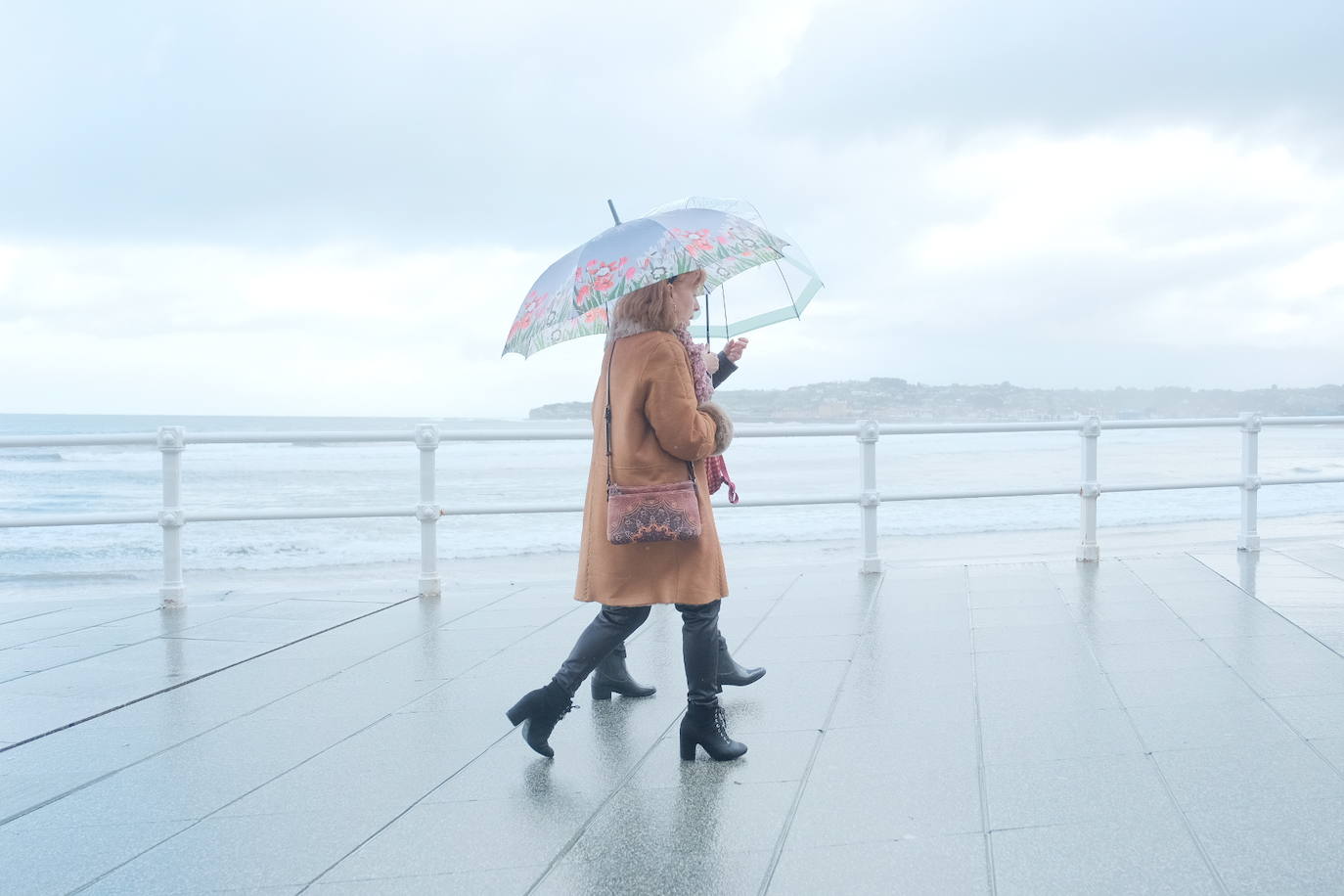 Asturias ha entrado en el mes de marzo bajo los efectos de la borrasca 'Katrine', que ha desplomado la cota de nieve al entorno de los 700 metros, lo que ha complicado la circulación en puertos de montaña como Pajares. Ese manto blanco también dibuja paisajes únicos, como los que se pueden ver en los Lagos de Covadonga. En cotas más bajas, la lluvia es la protagonista de la jornada.