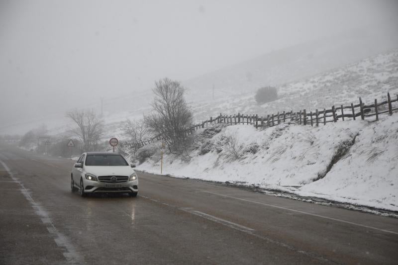 Asturias ha entrado en el mes de marzo bajo los efectos de la borrasca 'Katrine', que ha desplomado la cota de nieve al entorno de los 700 metros, lo que ha complicado la circulación en puertos de montaña como Pajares. Ese manto blanco también dibuja paisajes únicos, como los que se pueden ver en los Lagos de Covadonga. En cotas más bajas, la lluvia es la protagonista de la jornada.