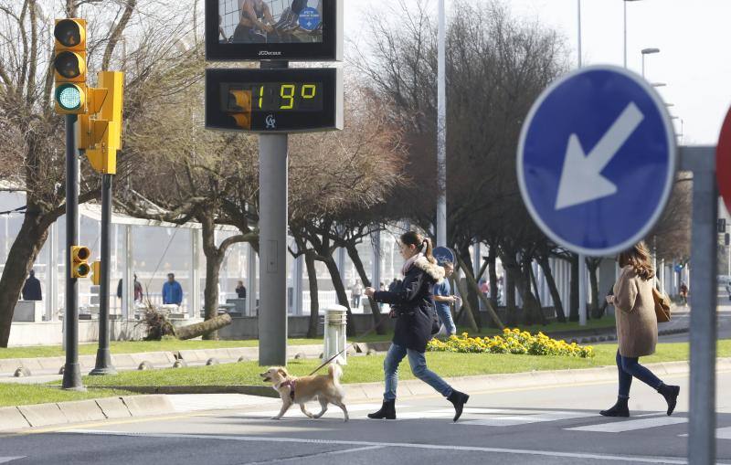La costa oriental de Asturias está en alerta roja por fenómenos costeros en los últimos coletazos de 'Karine'
