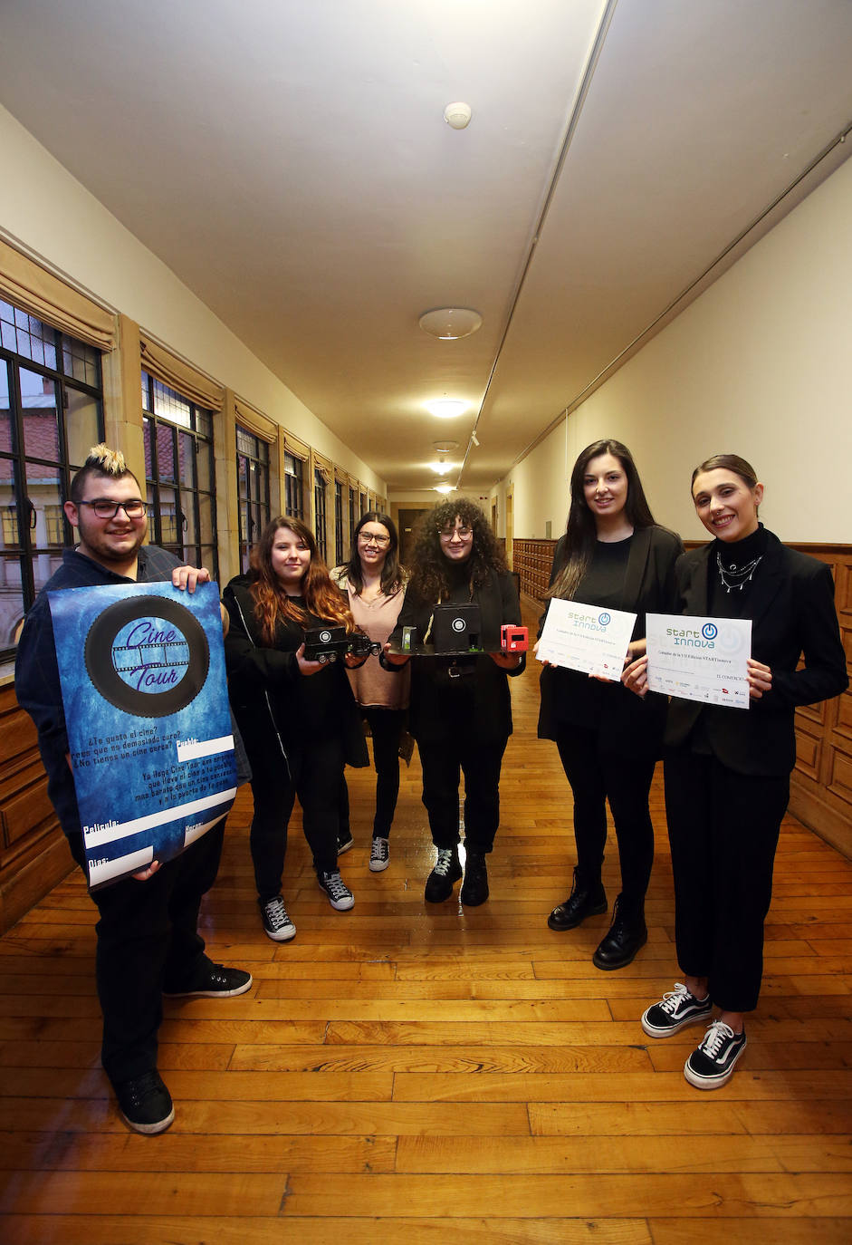 Lograron sendas victorias con un proyecto de esferificación de bebidas y una iniciativa para llevar el cine al mundo rural