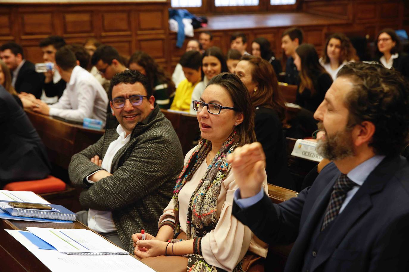 El programa de fomento de la cultura emprendedora organizado por EL COMERCIO selecciona a los ganadores de su séptima edición en el Edificio Histórico de la Universidad de Oviedo