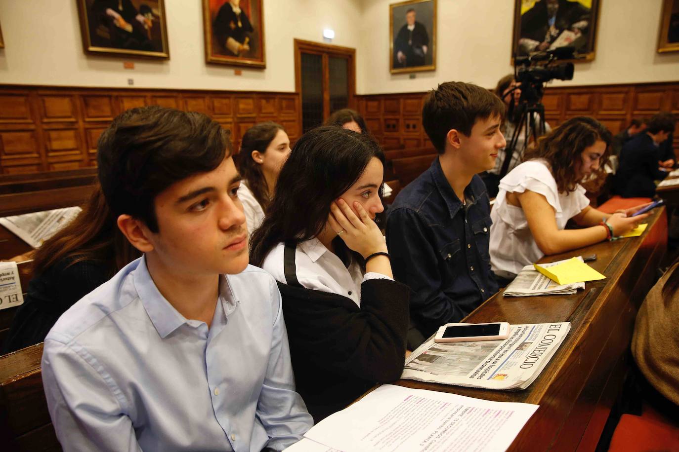 El programa de fomento de la cultura emprendedora organizado por EL COMERCIO selecciona a los ganadores de su séptima edición en el Edificio Histórico de la Universidad de Oviedo