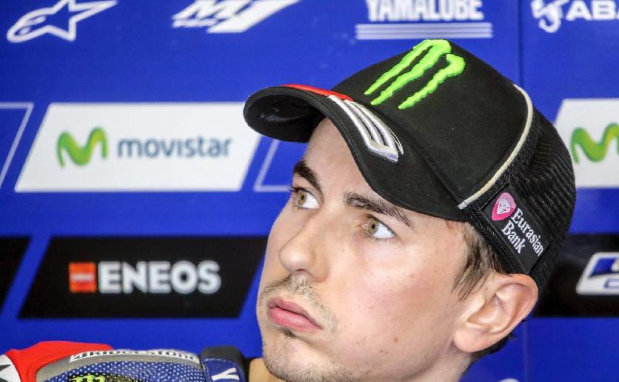 El piloto balear Jorge Lorenzo. 