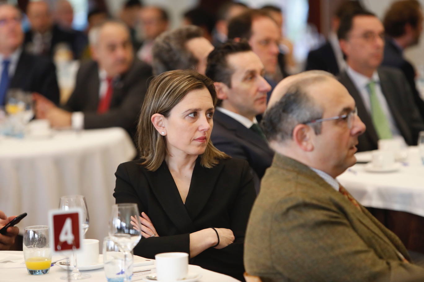 El presidente de la Confederación Española de Organizaciones Empresariales (CEOE) participa en la jornada 'Retos y oportunidades de las empresas ante el nuevo ciclo', organizada por EL COMERCIO y Liberbank