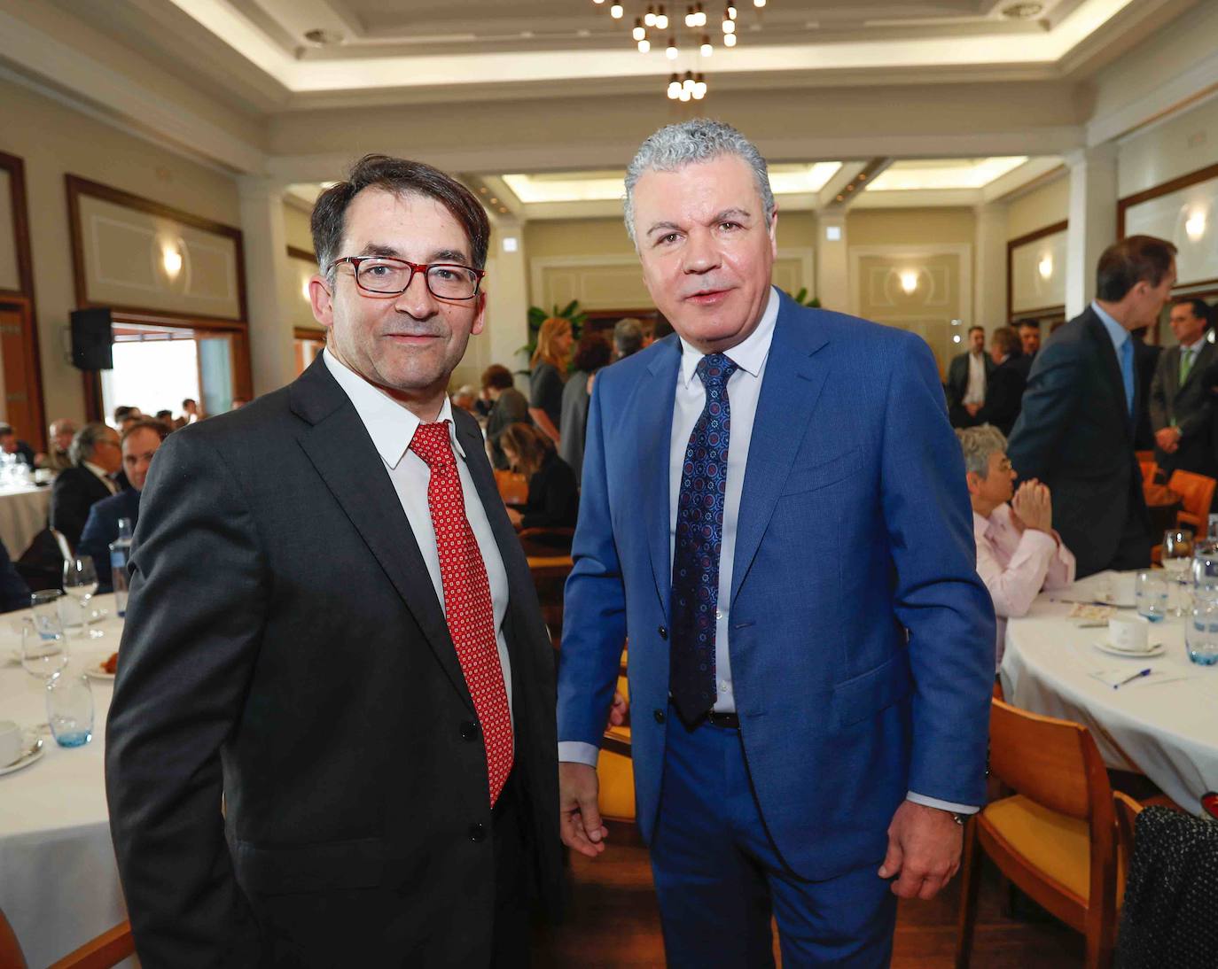 El presidente de la Confederación Española de Organizaciones Empresariales (CEOE) participa en la jornada 'Retos y oportunidades de las empresas ante el nuevo ciclo', organizada por EL COMERCIO y Liberbank