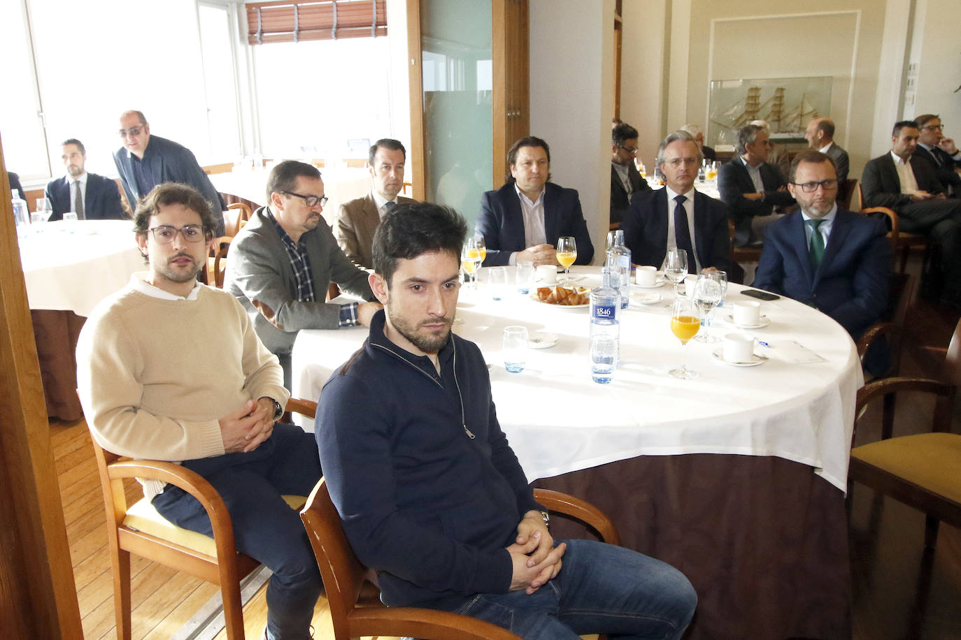 El presidente de la Confederación Española de Organizaciones Empresariales (CEOE) participa en la jornada 'Retos y oportunidades de las empresas ante el nuevo ciclo', organizada por EL COMERCIO y Liberbank