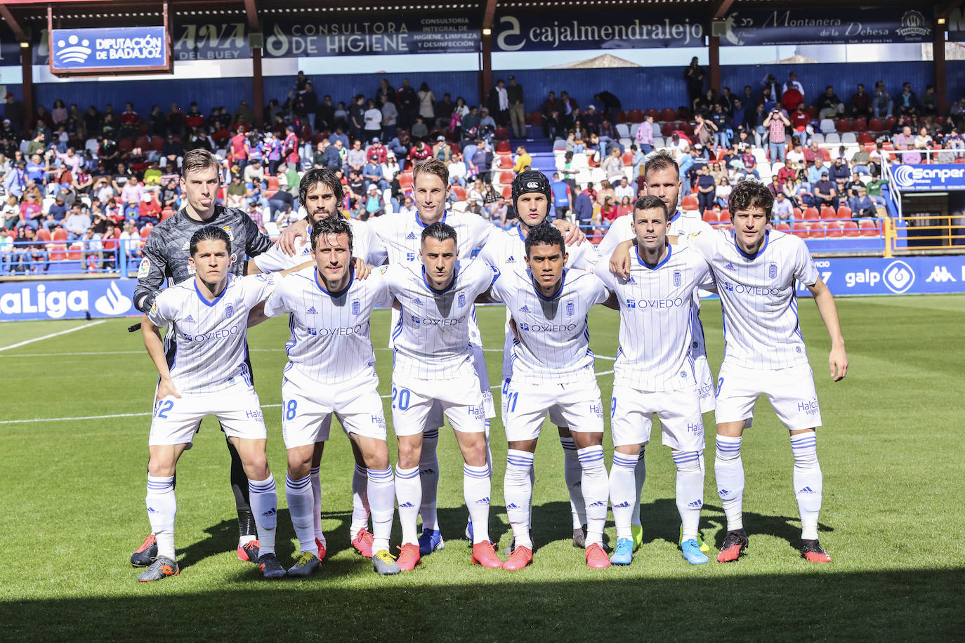 Los azules, con goles de Rodri y Sangalli, se impusieron al Extremadura en un encuentro que tuvieron controlado en todo momento
