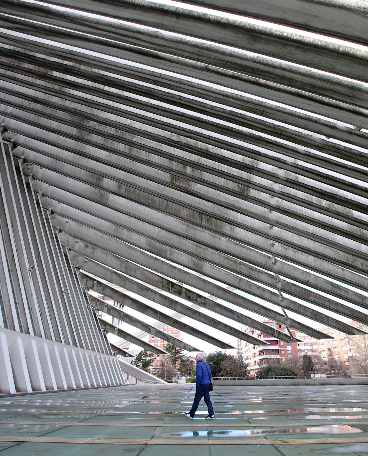 El edificio construido por Santiago Calatrava. 