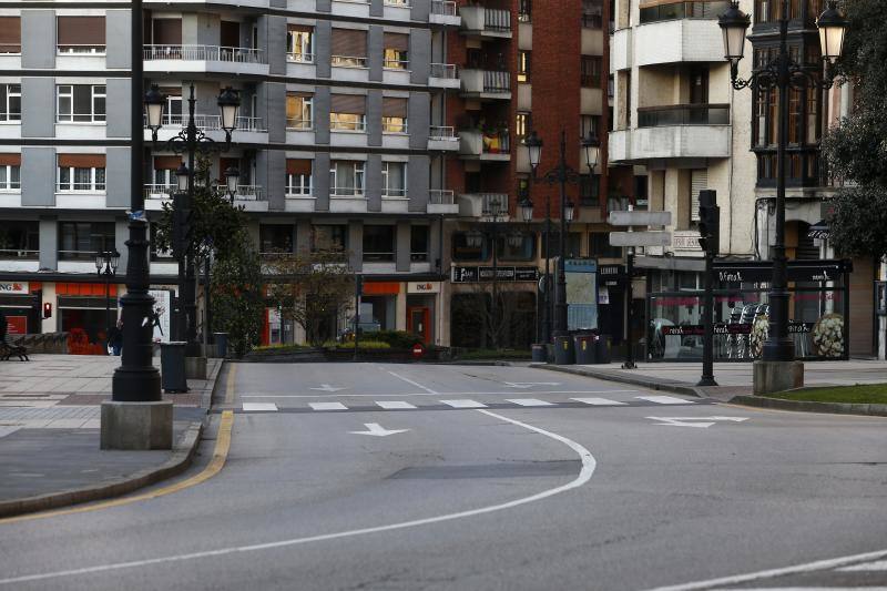 Fotos: Las impresionantes imágenes de la Asturias vacía por el coronavirus