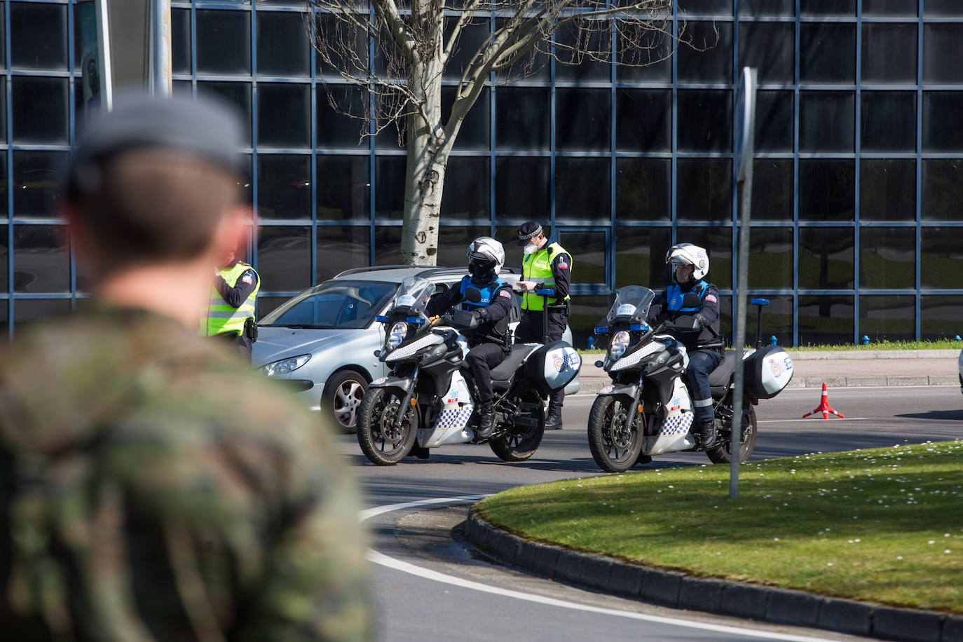 Militares desplegados en Asturias para reforzar la seguridad durante el Estado de Alarma