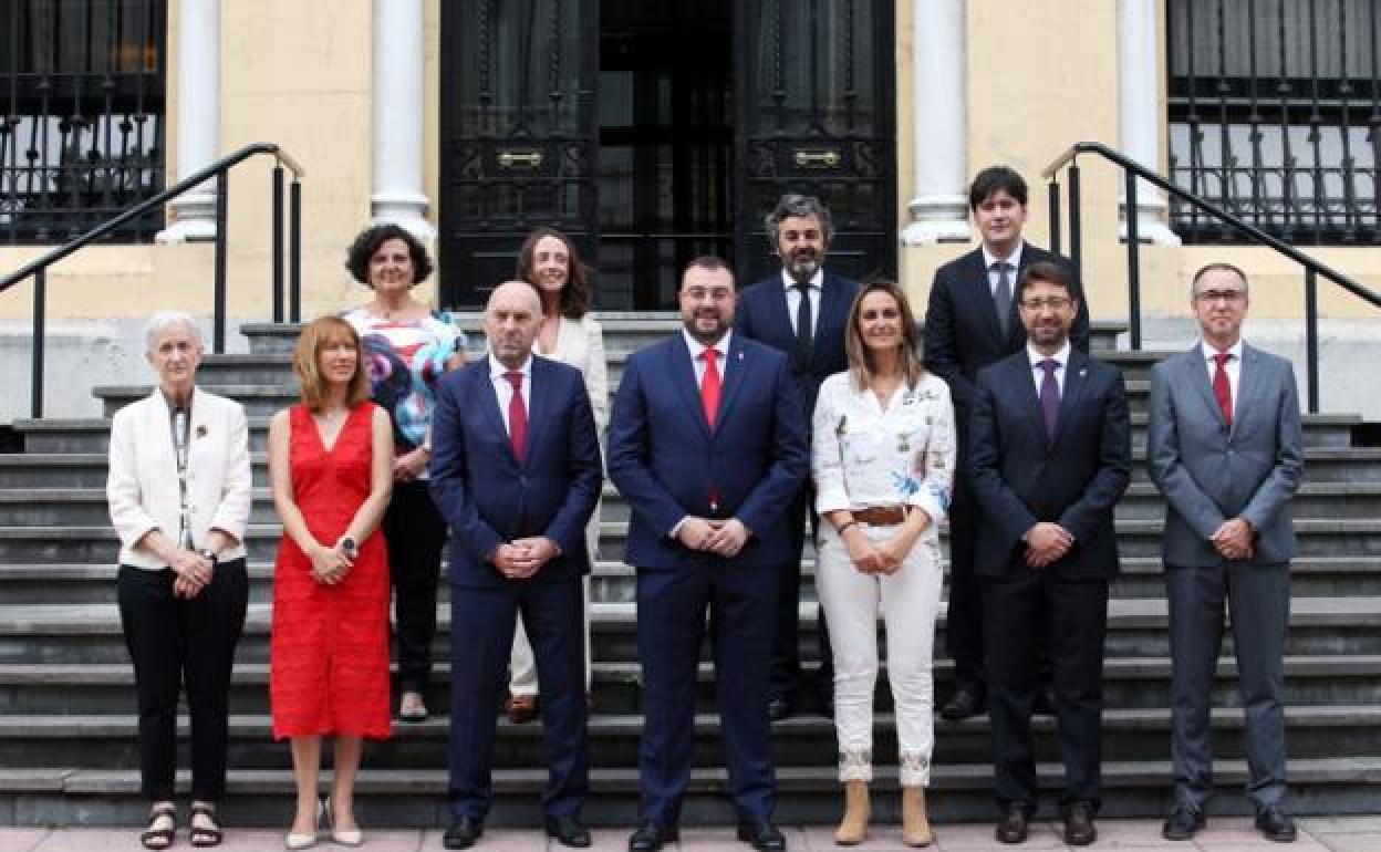 Los consejeros del Principado. 