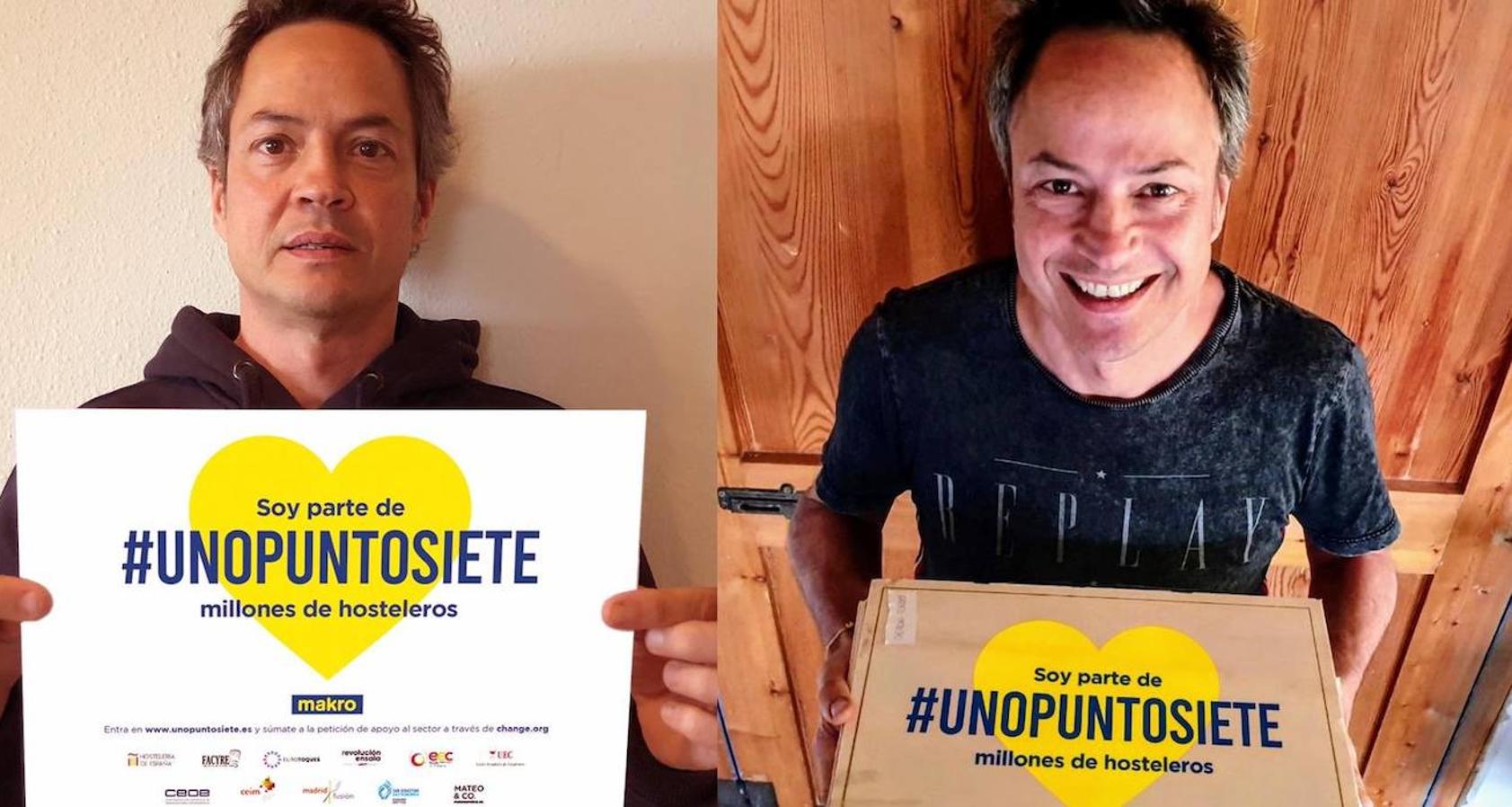 Los televisivos hermanos Torres también muestran su apoyo a la iniciativa lanzada por Makro. 