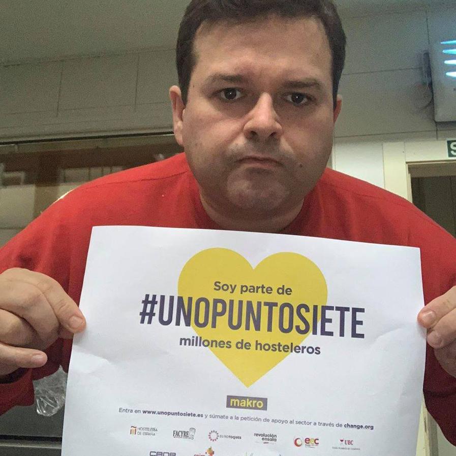 El asturiano Marcos Morán, al frente del restaurante familiar Casa Gerardo.