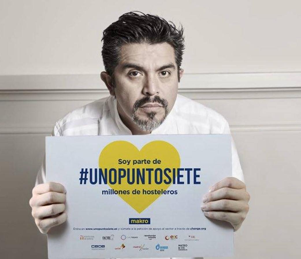 Roberto Ruiz, chef al frente de Punto Mx, el restaurante mexicano de referencia en Madrid. 