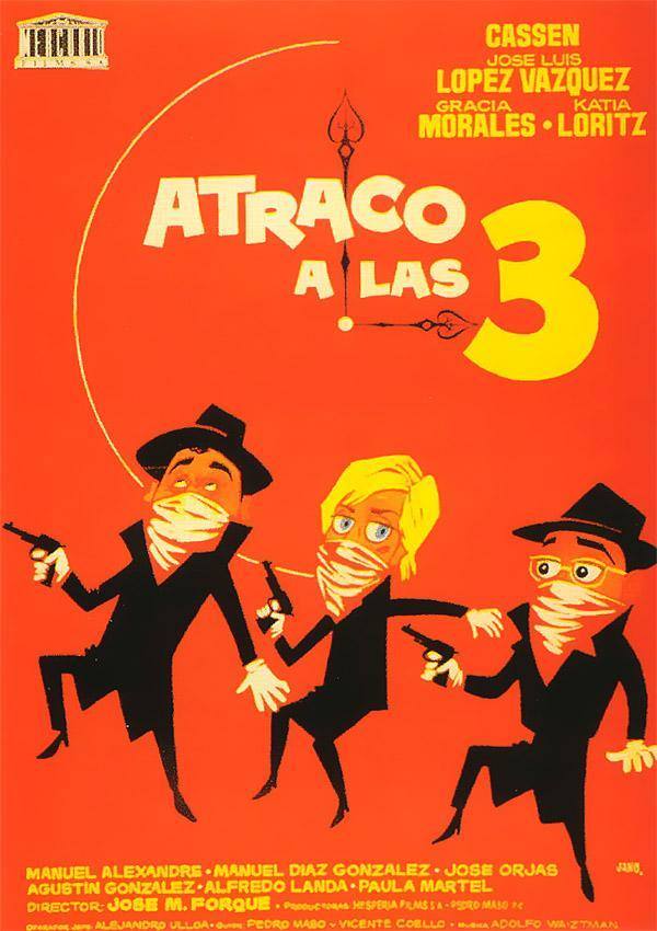 Atraco a las tres (José María Forqué, 1962)