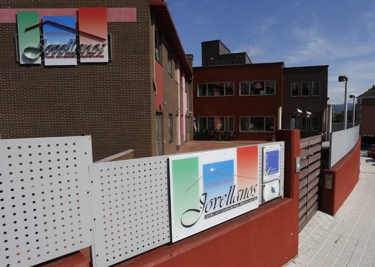El centro sociosanitario para mayores Jovellanos, en Gijón. 