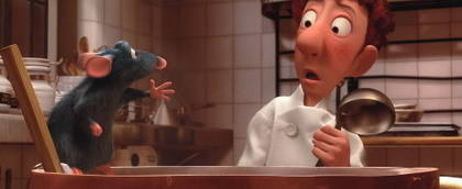 El ratón cocinero más famoso del mundo, 'Ratatouille', se hizo famoso en 2007. Su sueño es ser chef en París.