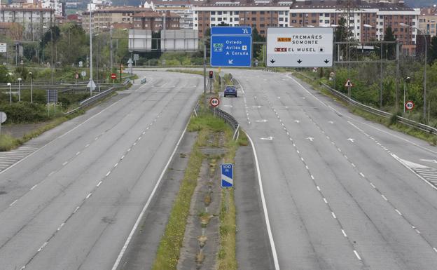 Coronavirus | La mitad de los asturianos no salen de casa y por el Huerna solo pasan 360 coches al día