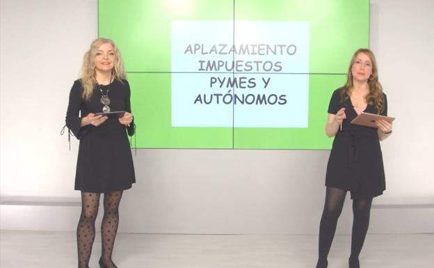 Aplazamiento de impuestos para los autónomos.