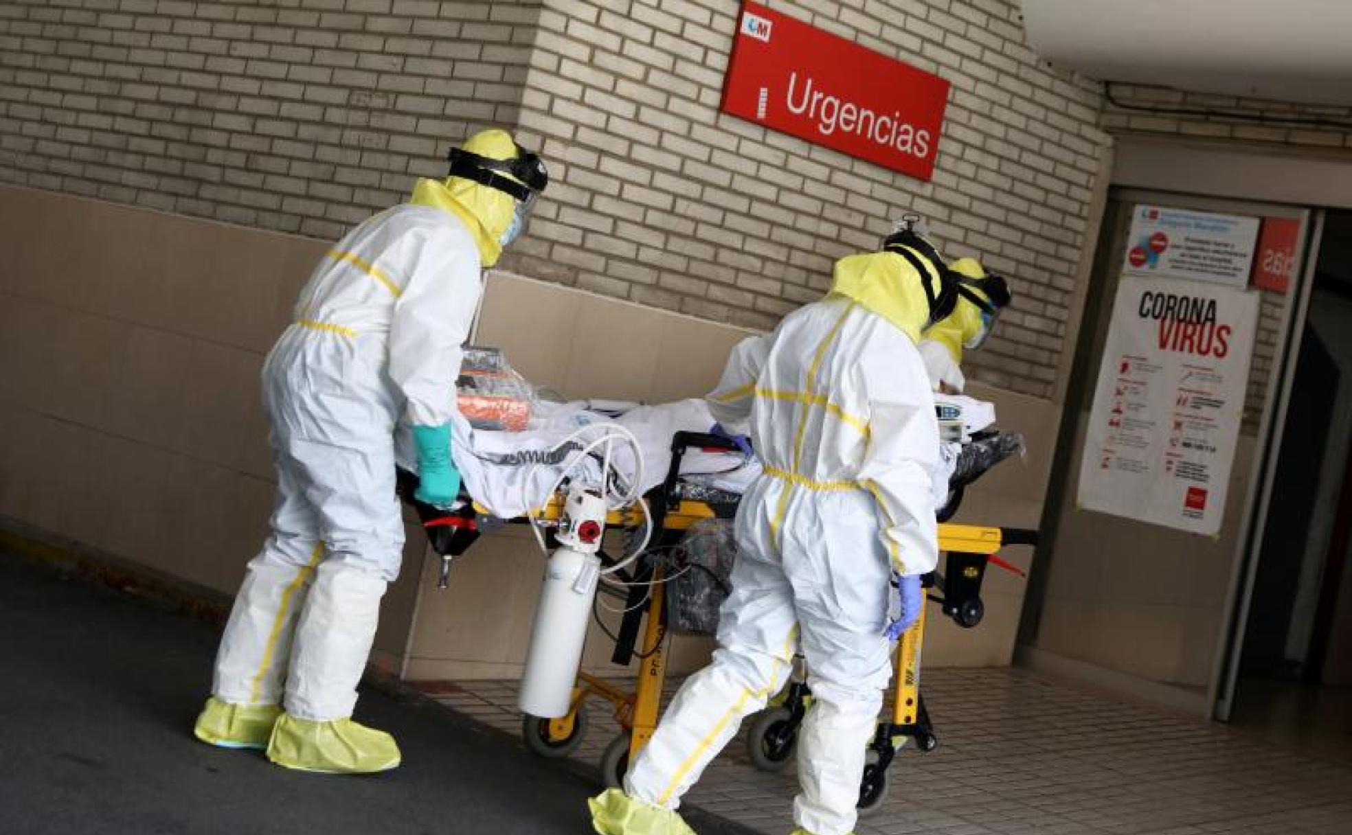 Trabajadores de Emergencias en Madrid