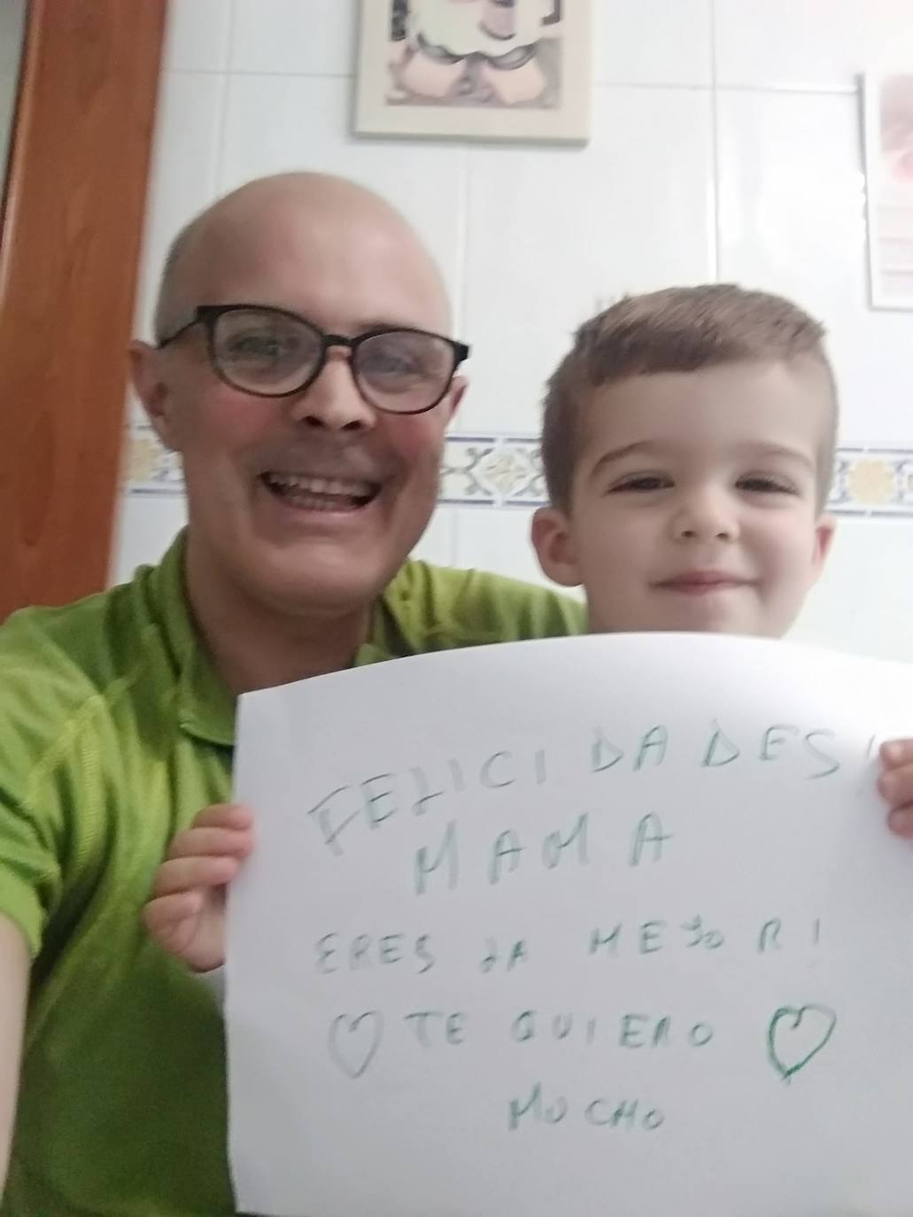 Felicidades mamá eres la mejor ¡Te quiero mucho!