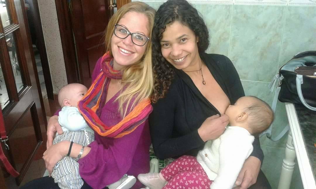 Feliz día de la madre y cumpleaños. Priscilla y Melisa