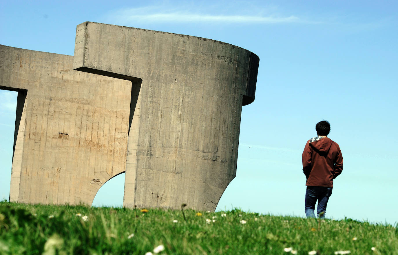 Elogio del Horizonte, en Gijón.