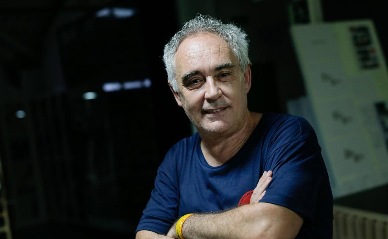 Ferran Adrià participó ayer en la segunda sesión de Gastronomika Live