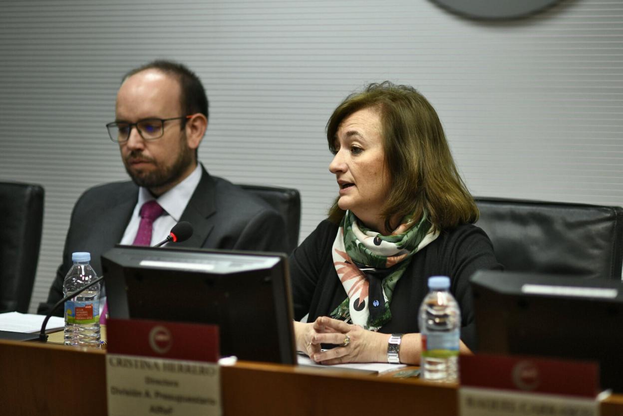 Cristina Herrero, presidenta de la AIReF. 